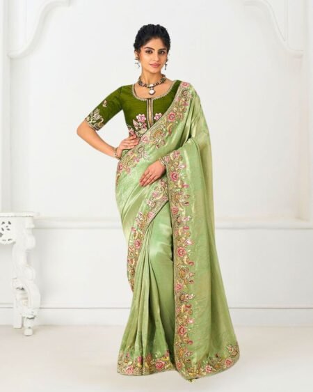 Emerald Charm Saree