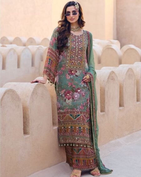 Floral Serenity Kurti